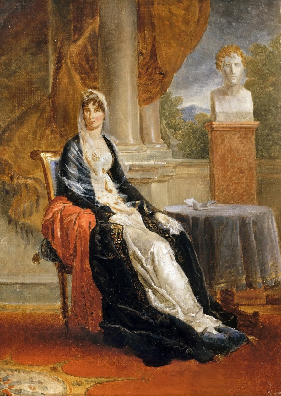Maria Letizia Buonaparte, kızlık soyadı Ramolino 1750-1836 by Francois Pascal Simon Gerard
