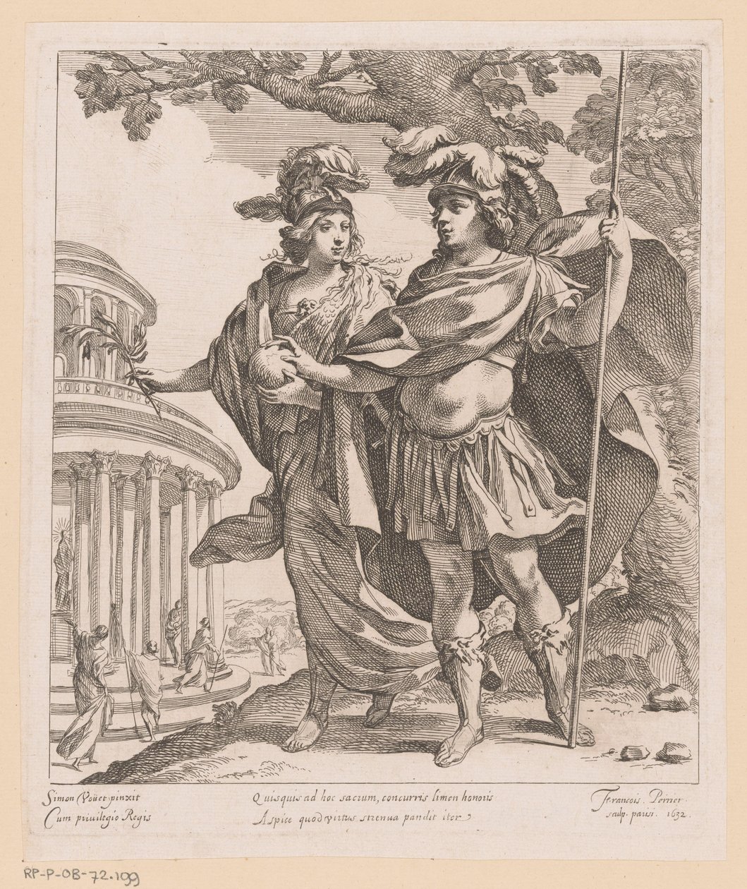 Minerva, Louis XIII