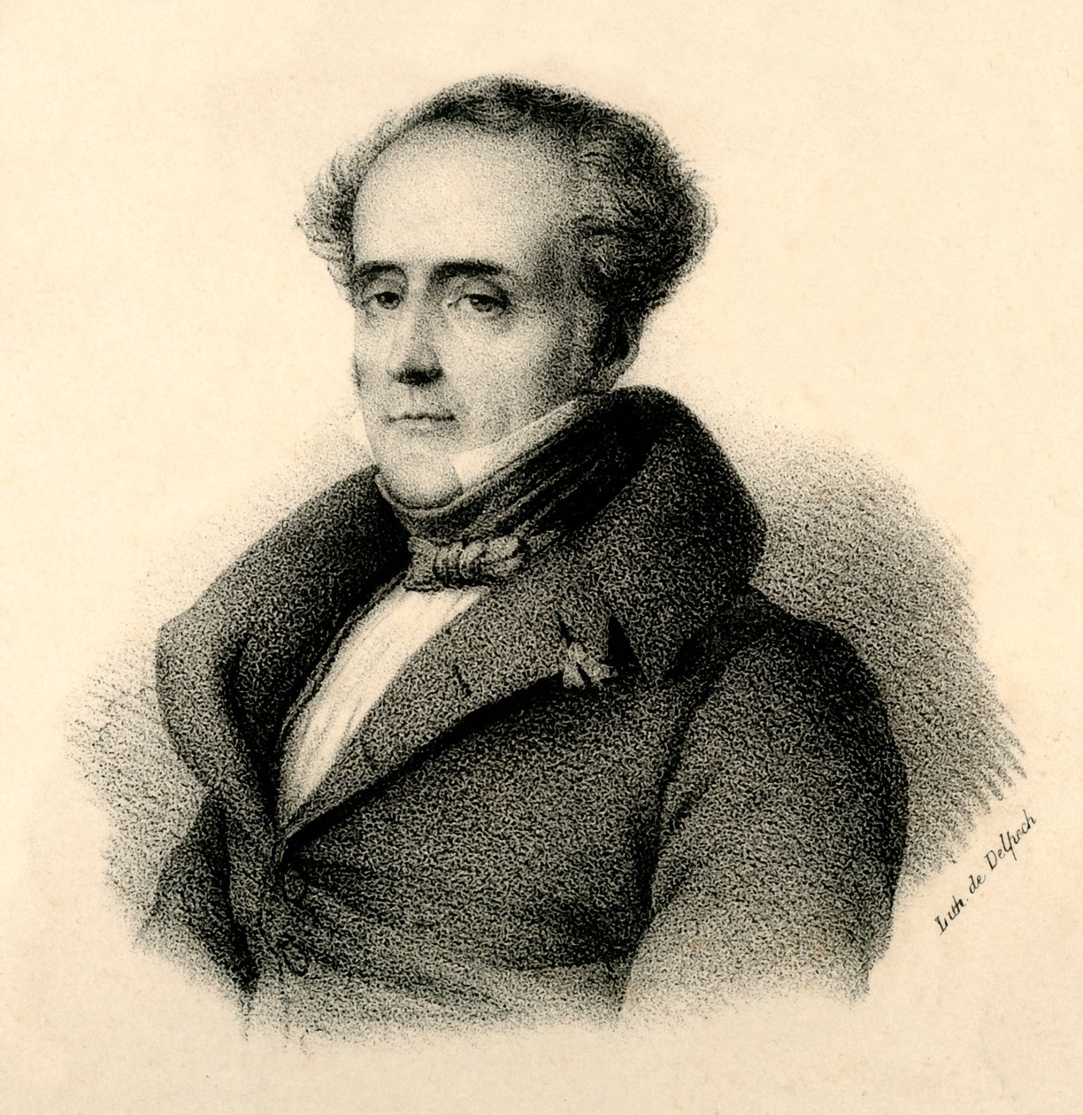 Chateaubriand, 1768-1848, c1830. by Francois Seraphin Delpech