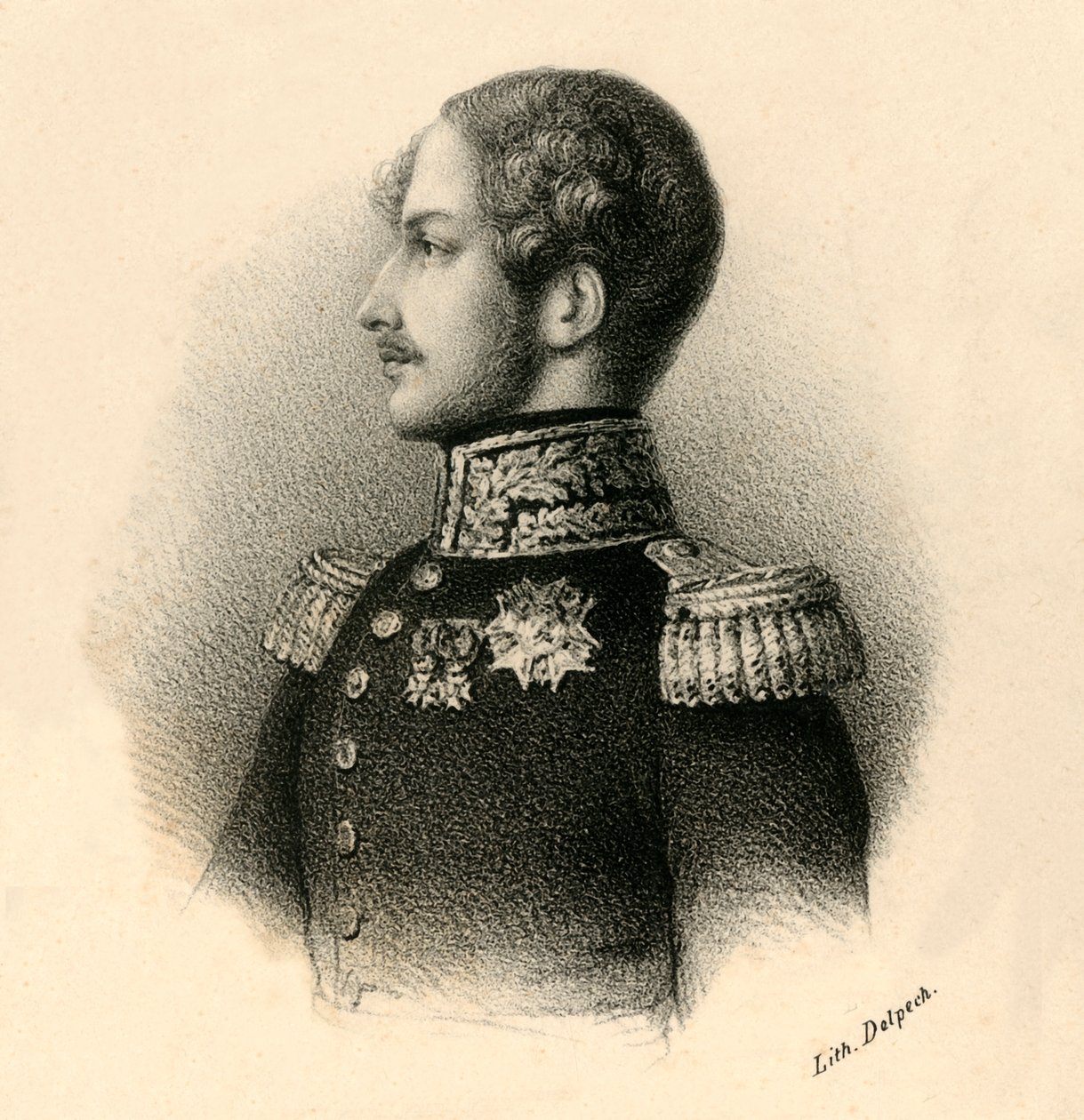 Ferdinand Phillippe. Lisa. Cles. Merhaba. Duc dOrleans - Kraliyet Prensi, 1810-1842, c1830. by Francois Seraphin Delpech