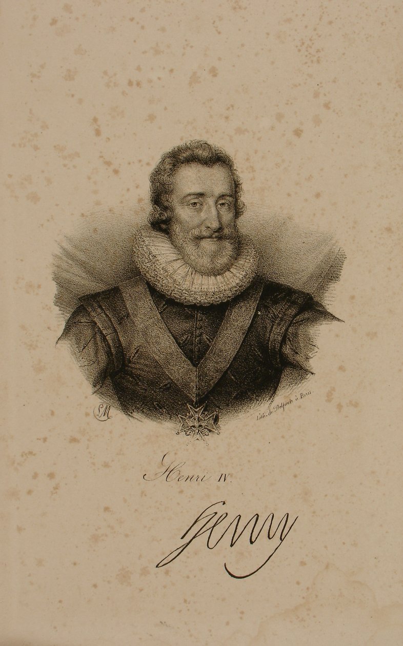 Fransa Kralı IV. Henri (1553-1610) by Francois Seraphin Delpech