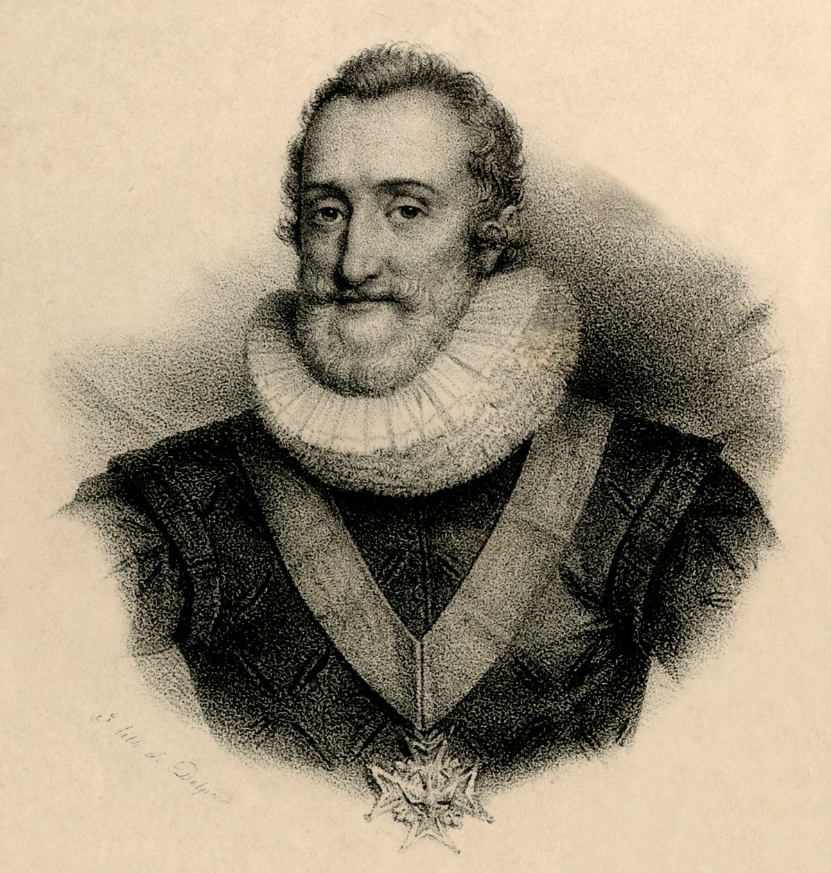 Henry IV, 1553-1610, c1830. by Francois Seraphin Delpech