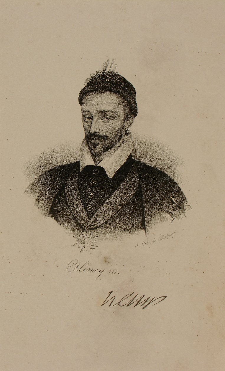 Fransa Kralı III. Henry (1551-89) by Francois Seraphin Delpech