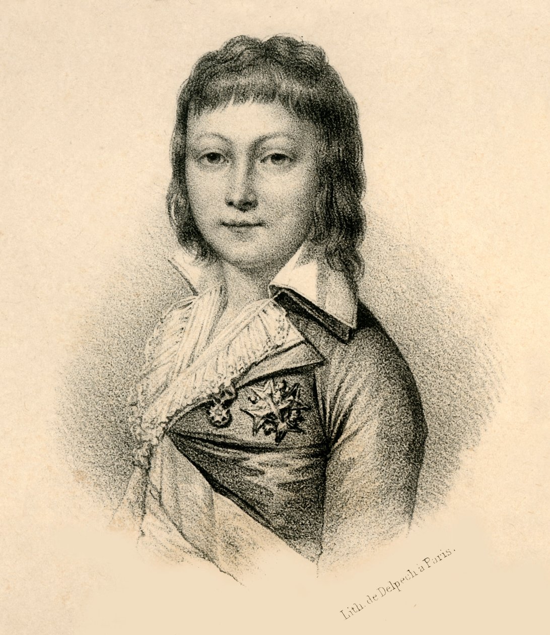 Louis XVII, 1785-1795, c1830. by Francois Seraphin Delpech