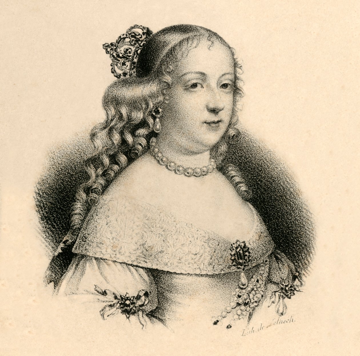 Marie Therese dAutriche, 1717-1780, c1830. by Francois Seraphin Delpech