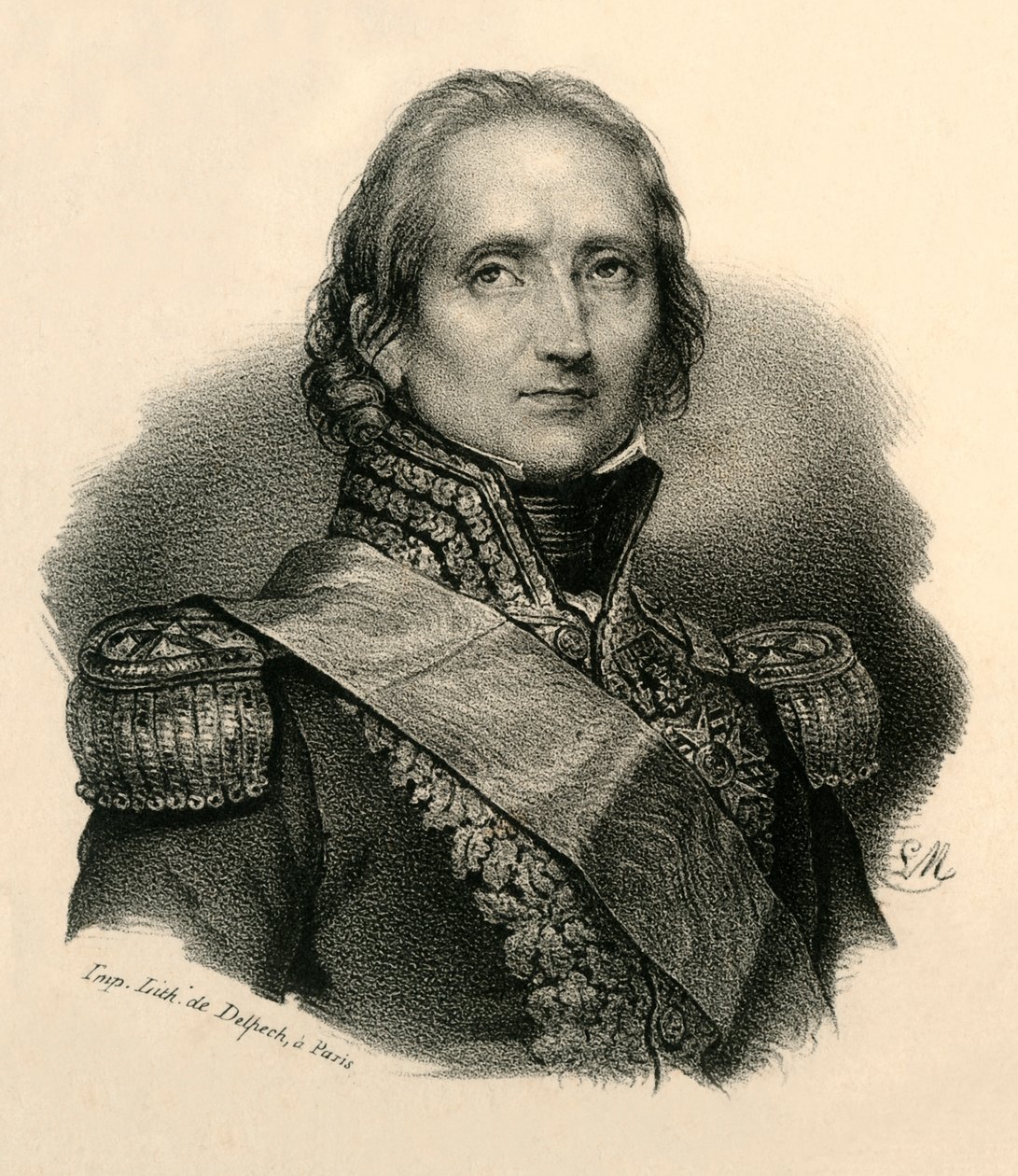 Soult, 1769-1851, c1830. by Francois Seraphin Delpech