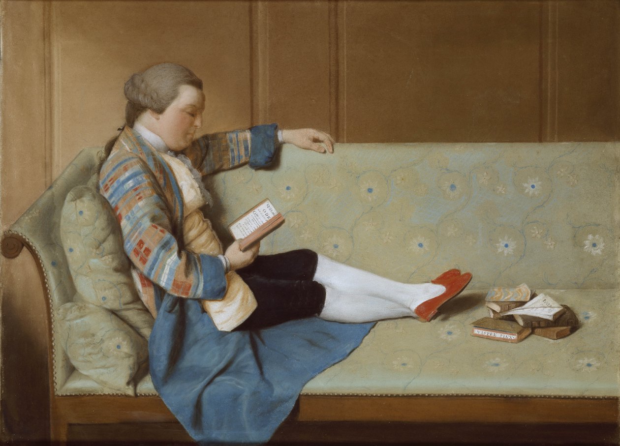 Okuyan Bir Adamın Portresi - John Farr, Horace