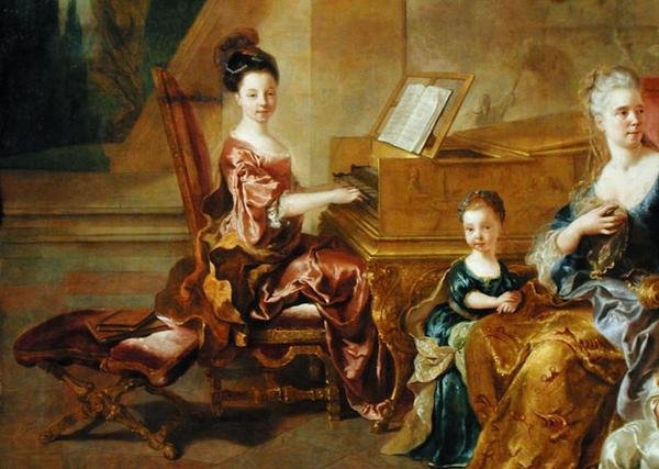 Franqueville Ailesi, 1711 by Jean François de Troy