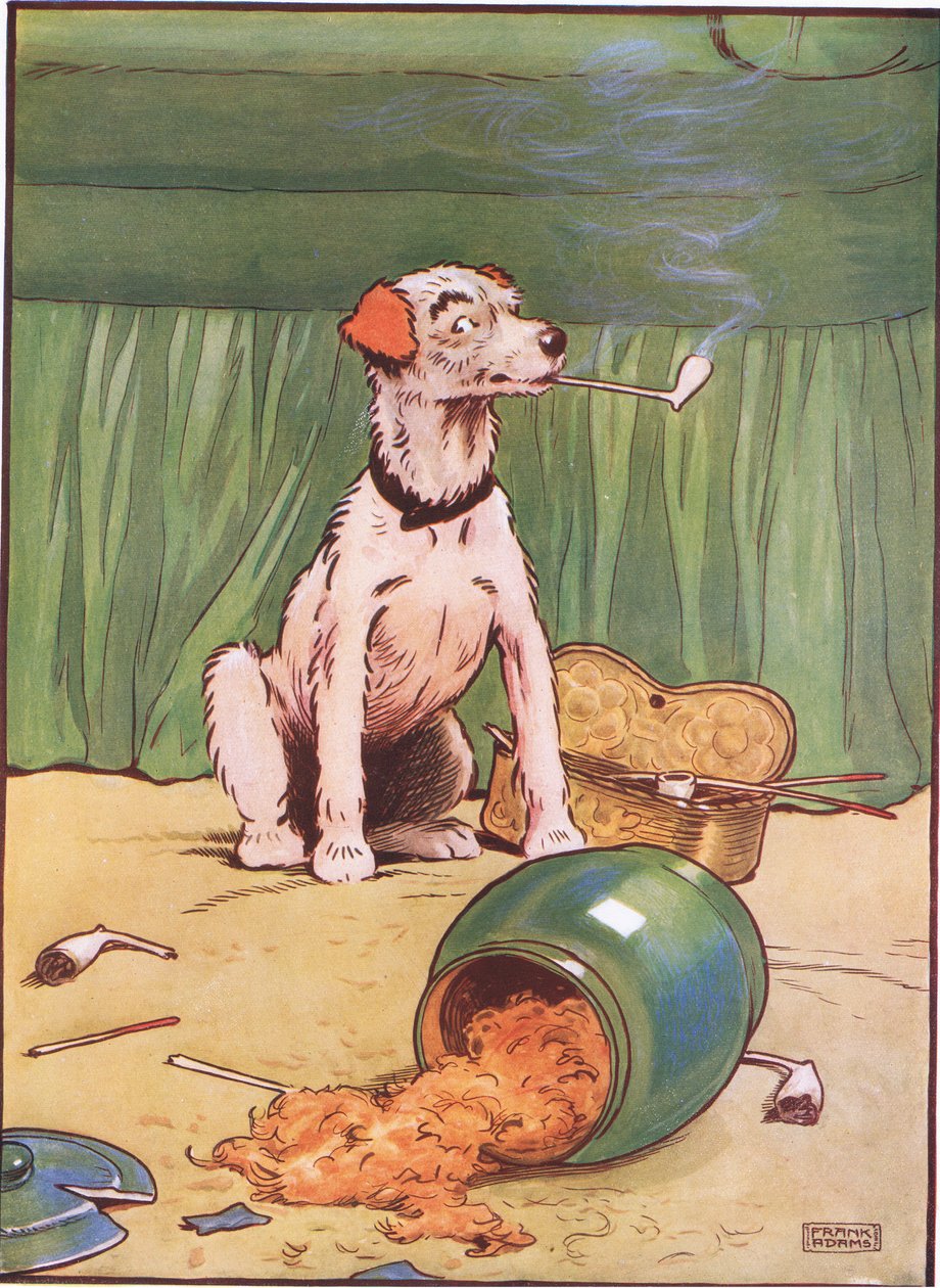 Geri döndüğünde pipo içiyordu, 1930