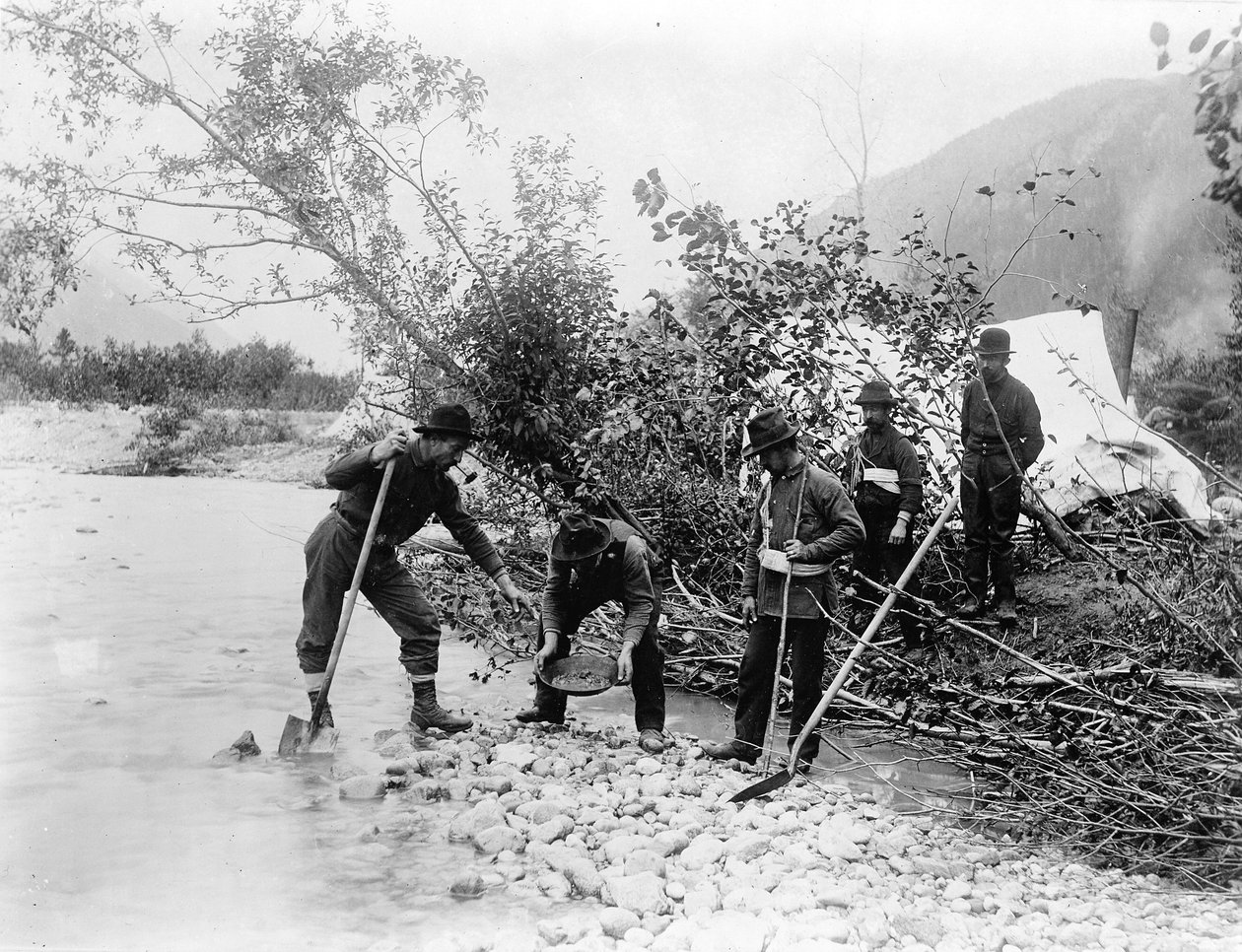 Servet Aramak, Klondike Bölgesi, 1897 by Frank La Roche