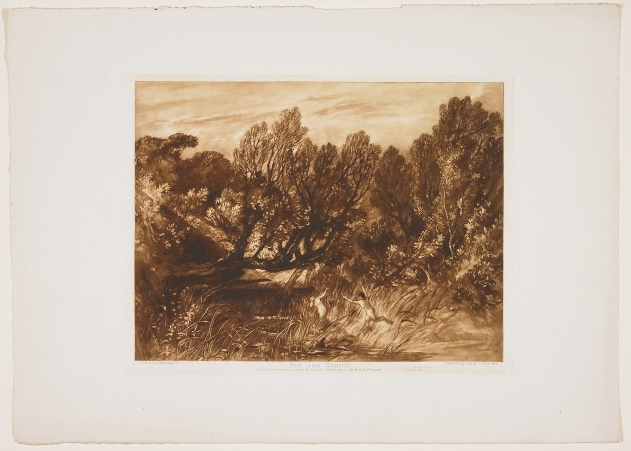 Pan ve Syrinx (No. 2) by Frank Short