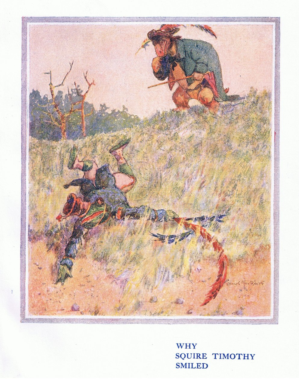 Squire Timothy neden gülümsedi by Frank Ver Beck