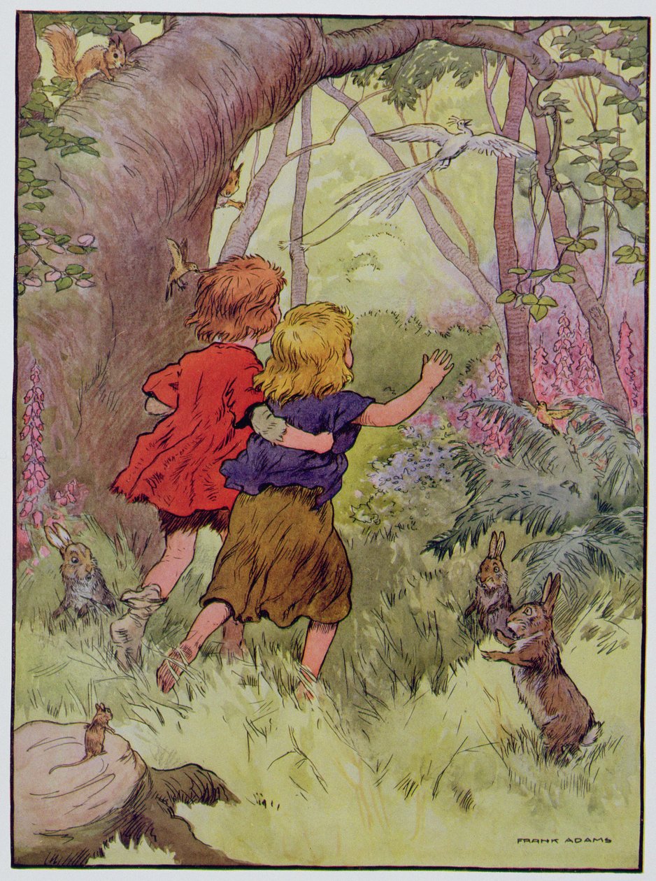 Hansel ve Gretel, Blackie und Son tarafından yayınlanan Frank Adams
