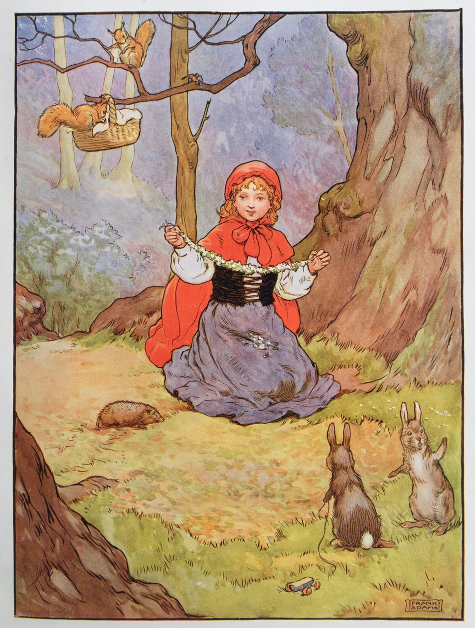 Kırmızı Başlıklı Kız, Blackie and Son tarafından yayınlanan Frank Adams