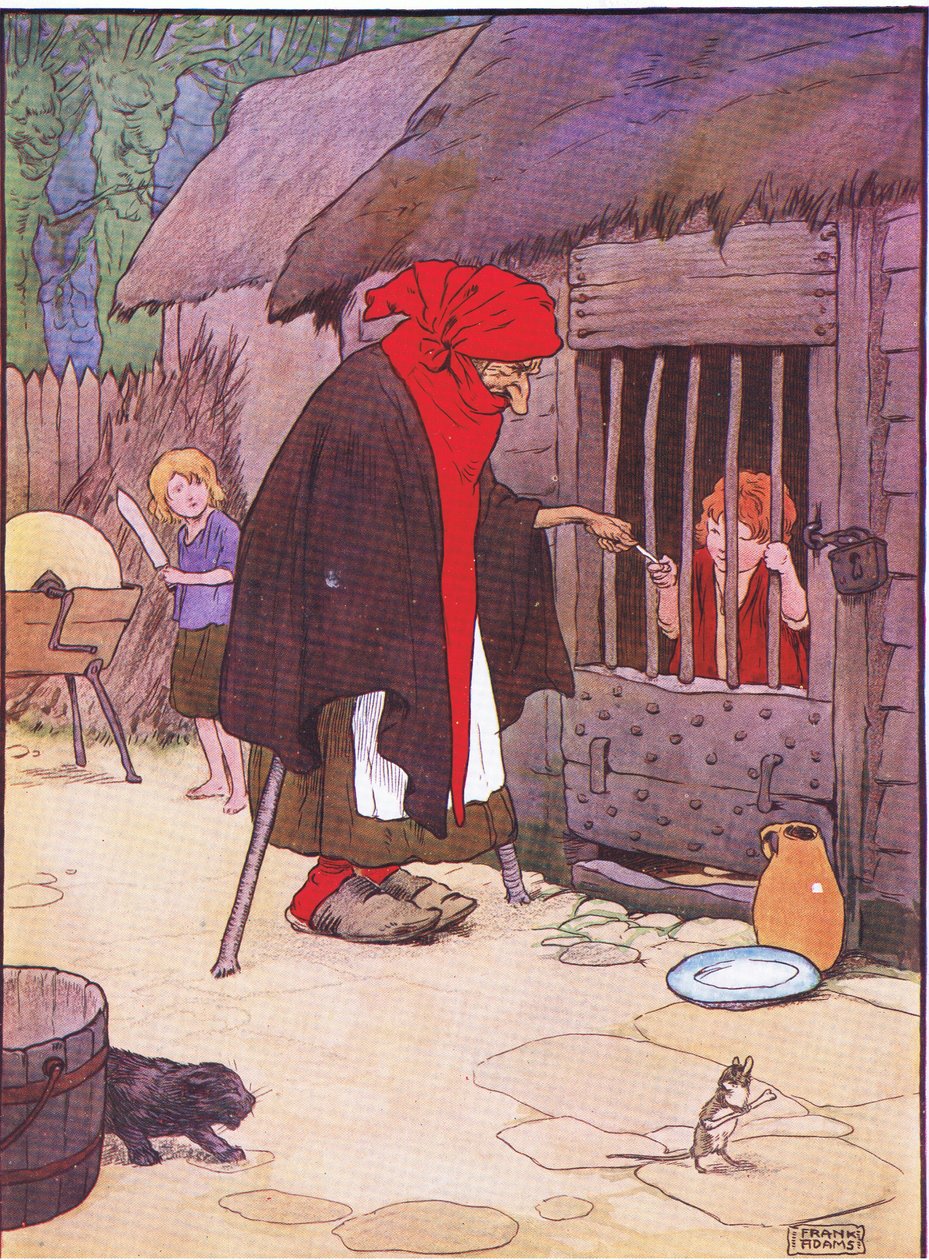 Yaşlı kadın, Hansel