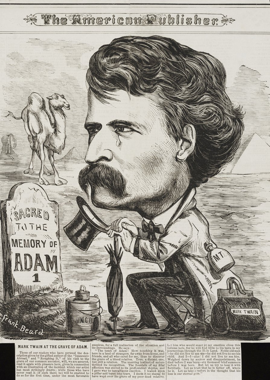 Amerikan Yayınevi, pub. 1872 (litografi) by Frank Beard