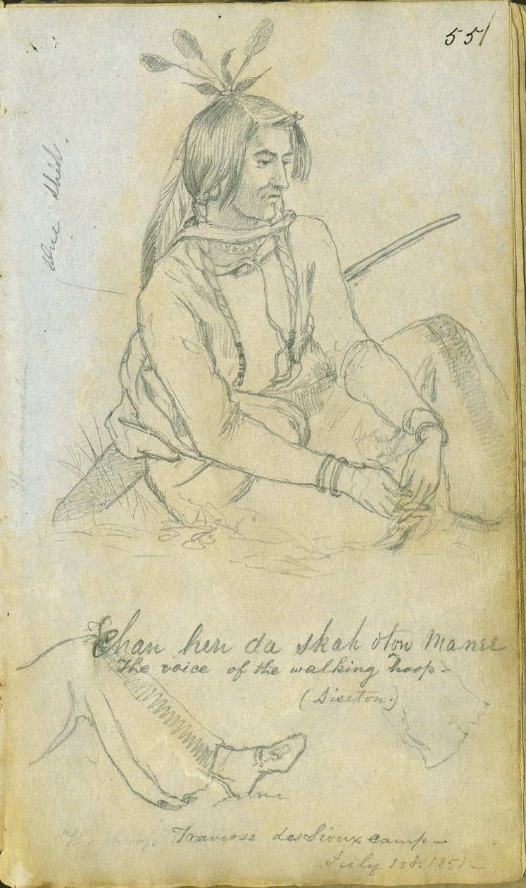 Yürüyen Çemberin Sesi, 1 Temmuz 1851 by Frank Blackwell Mayer