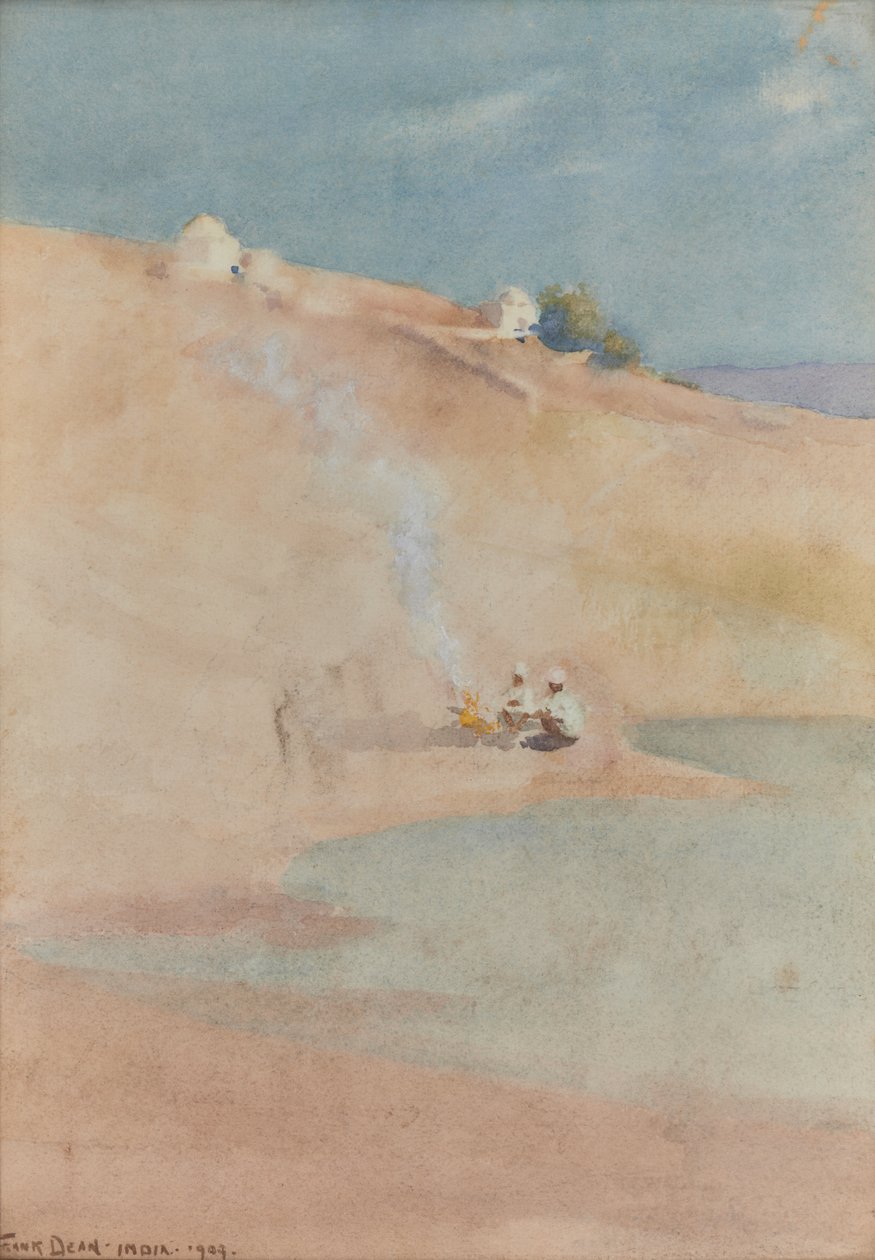 Bekanneer çölünün kenarı, Hindistan by Frank Dean