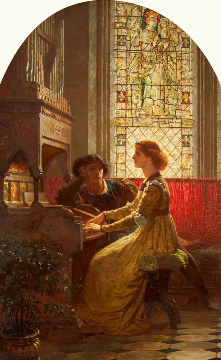uyum, 1879 by Frank Dicksee