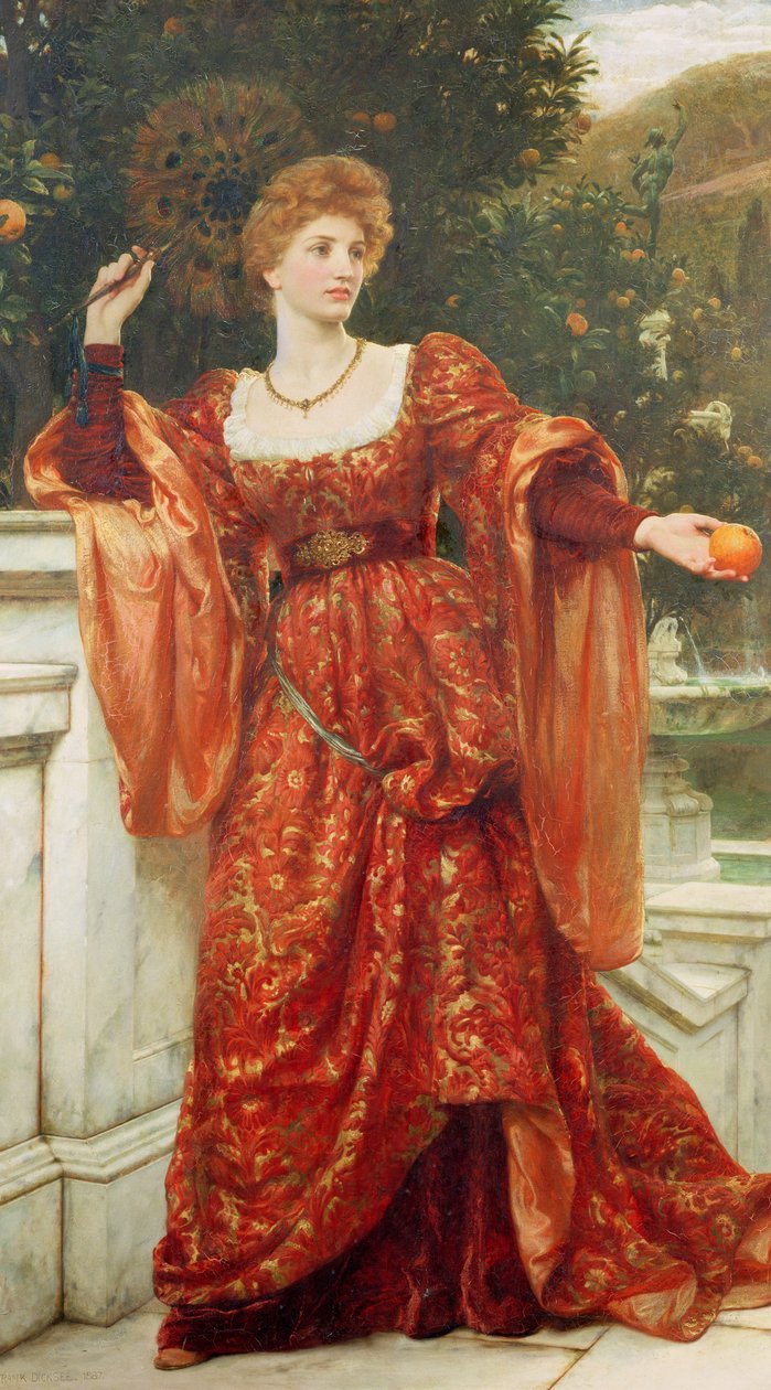 Hesperia, 1887 by Frank Dicksee