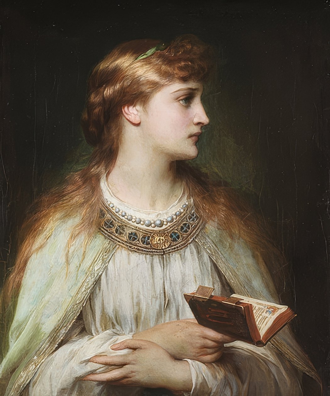 Ofelia. 1864 by Frank Dicksee