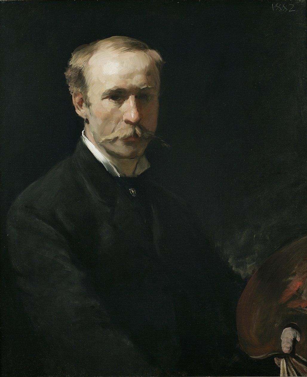 Frederick Dielman, 1882 by Frank Duveneck