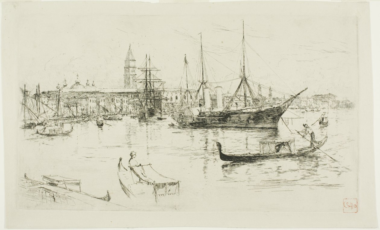 Laguna, Venedik by Frank Duveneck