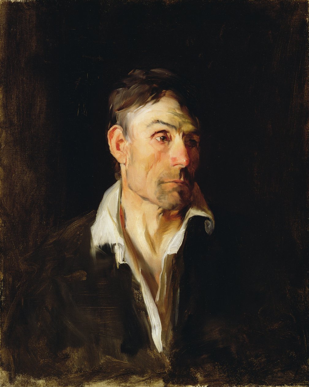 Bir Adamın Portresi (Richard Creifelds), 1876 dolayları (tuval üzerine yağlı boya) by Frank Duveneck
