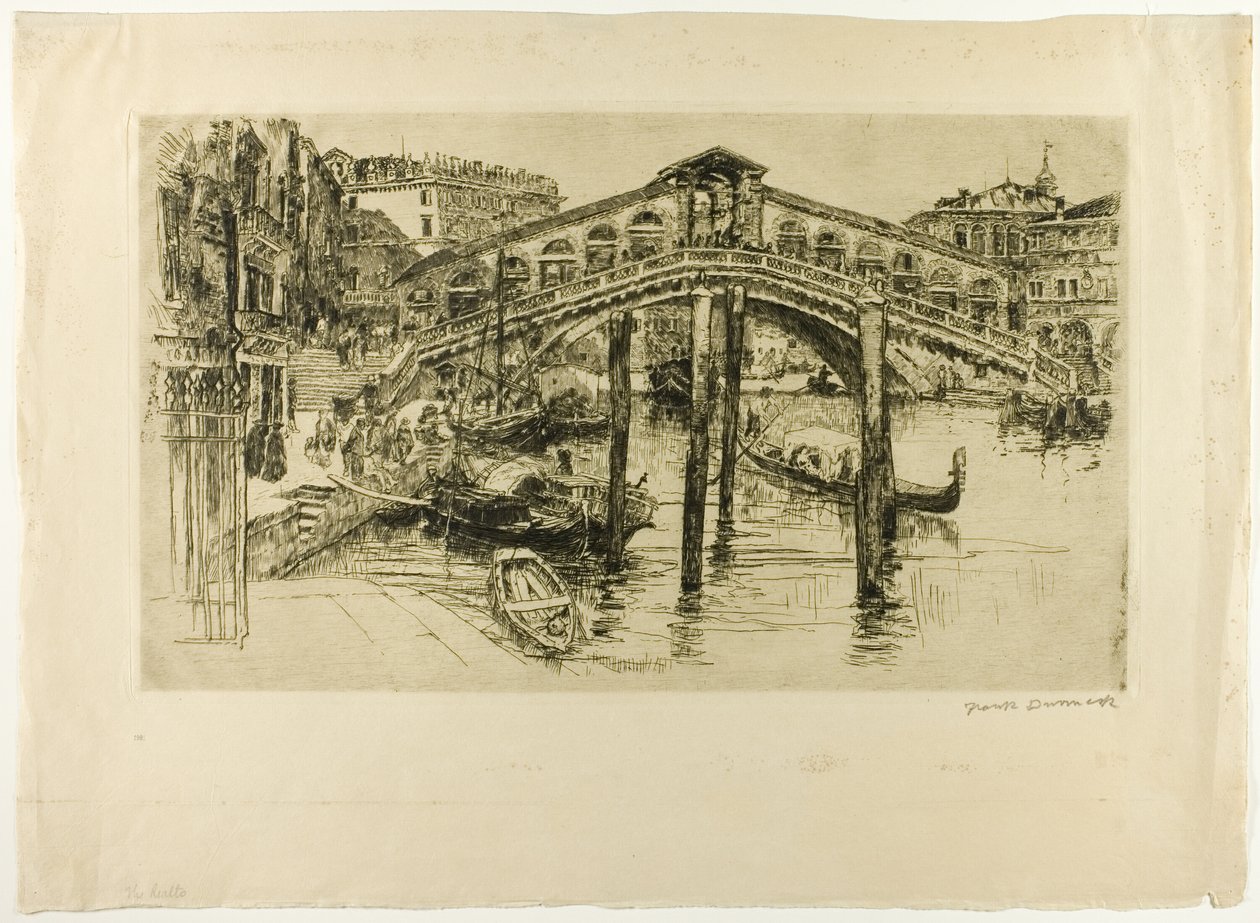 Rialto, Venedik by Frank Duveneck