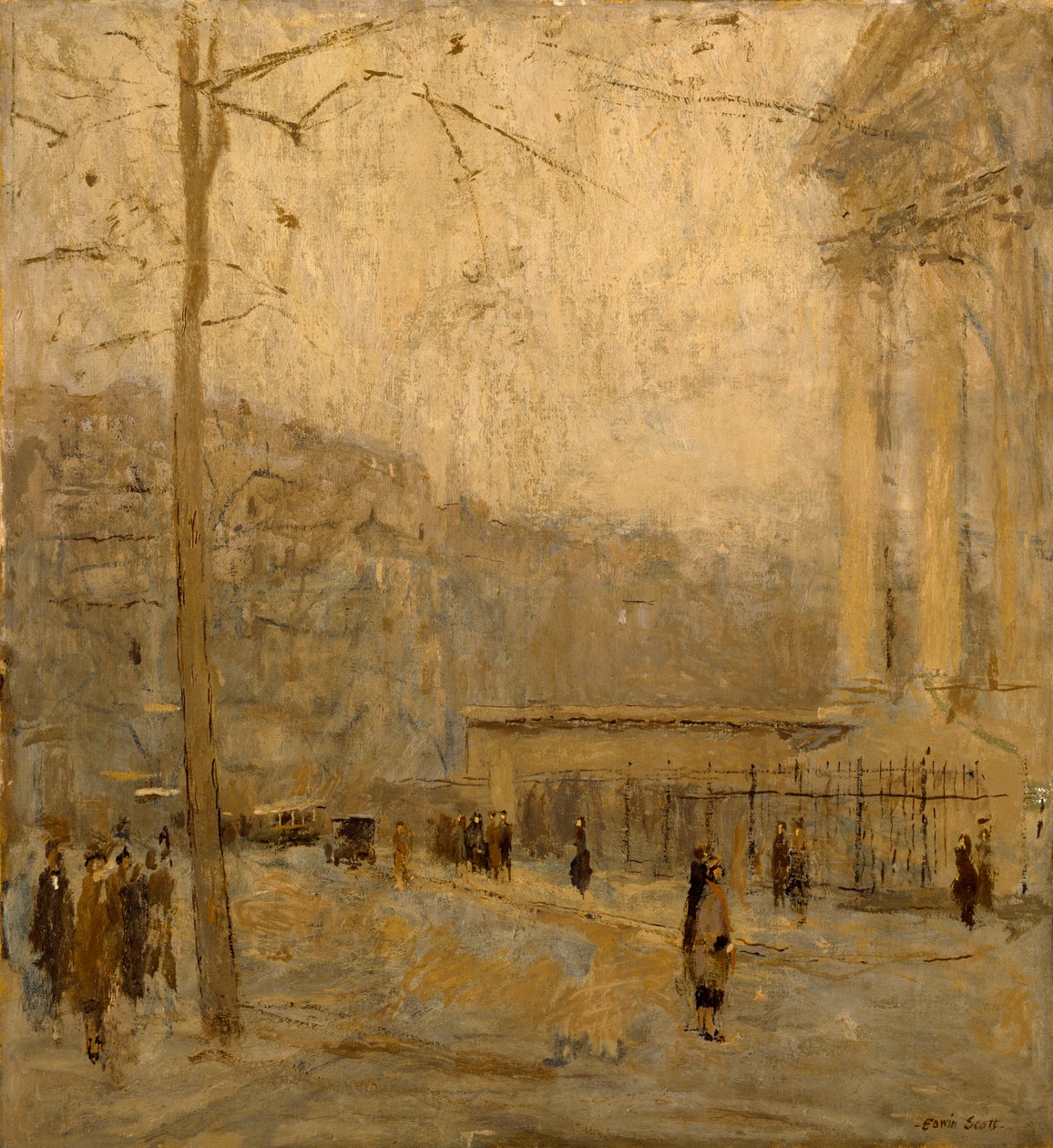 La Madeleine hayır. III, n.d. by Frank Edwin Scott