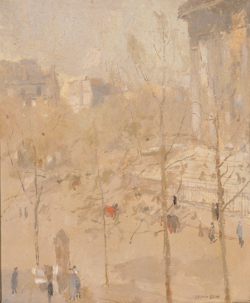 La Madeleine hayır. II, n.d. by Frank Edwin Scott