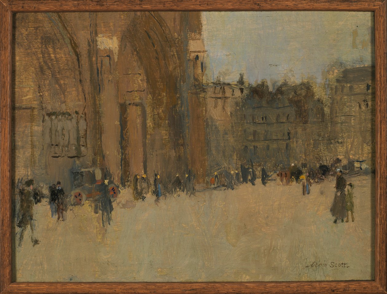 Notre Dame hayır. III, n.d. by Frank Edwin Scott