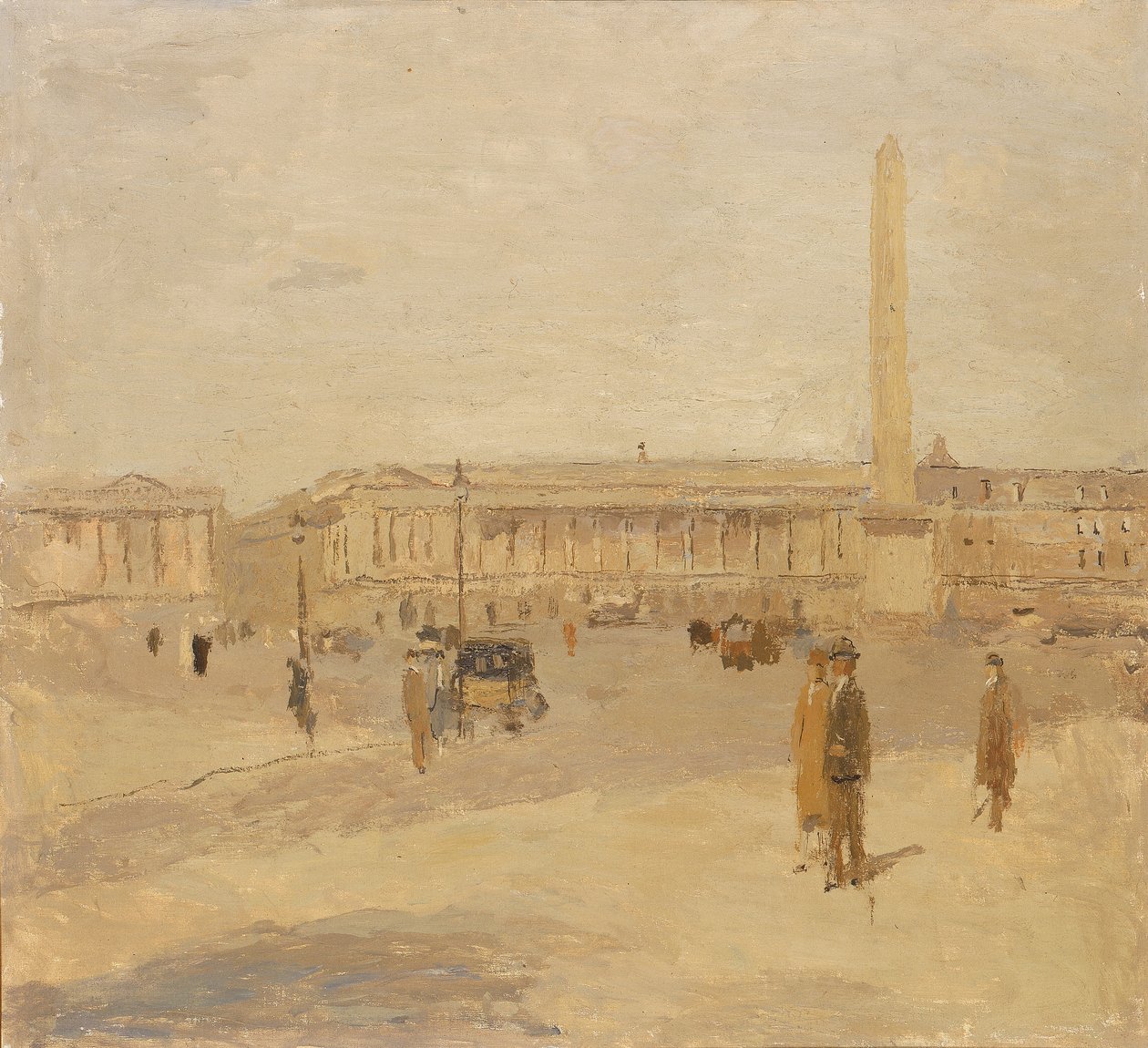 Place de la Concorde no. III, n.d. by Frank Edwin Scott