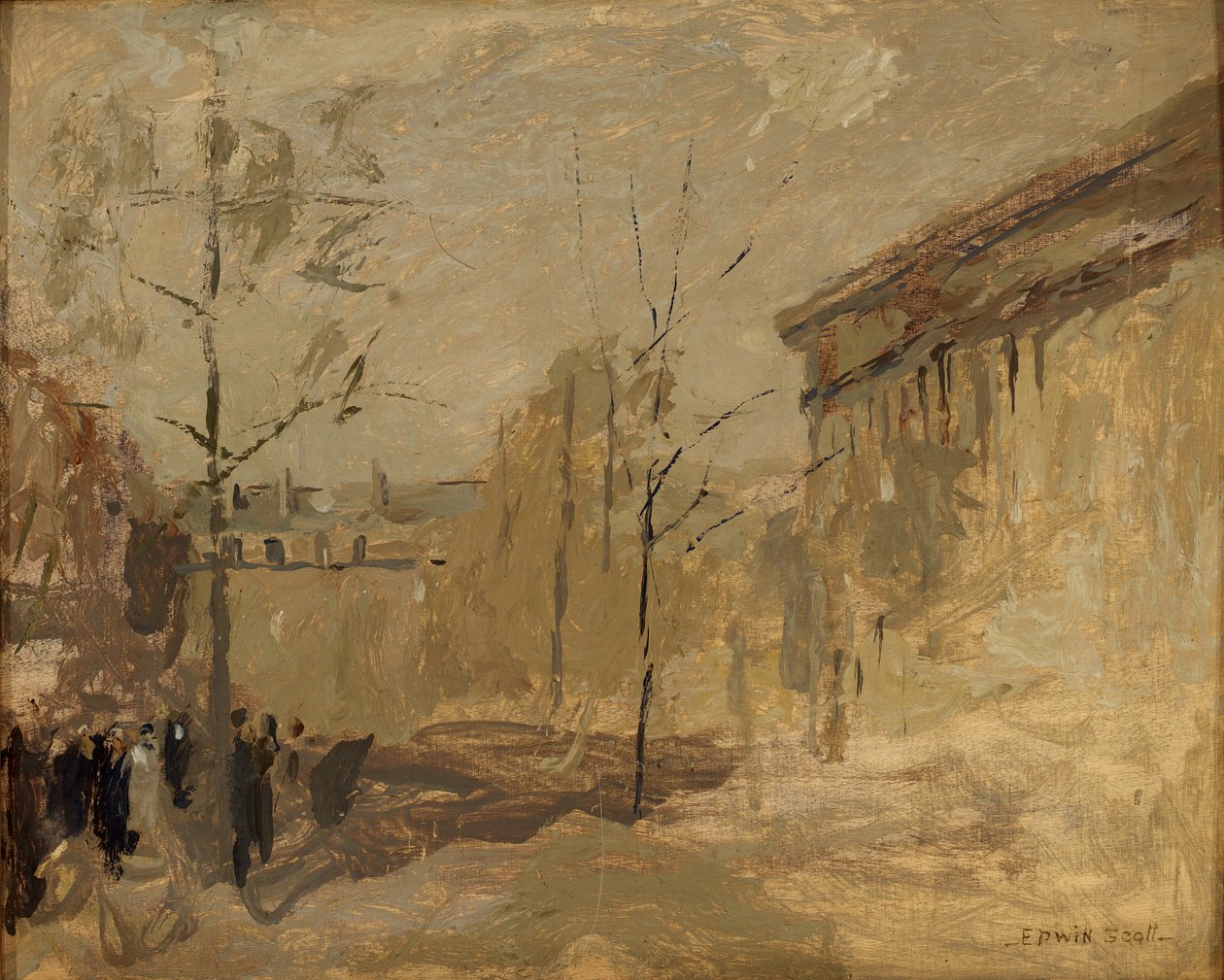 Place de la Madeleine no. II, n.d. by Frank Edwin Scott