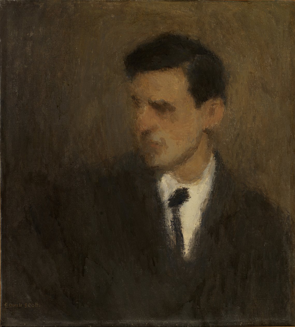 Genç Bir Adamın Portresi, n.d. by Frank Edwin Scott