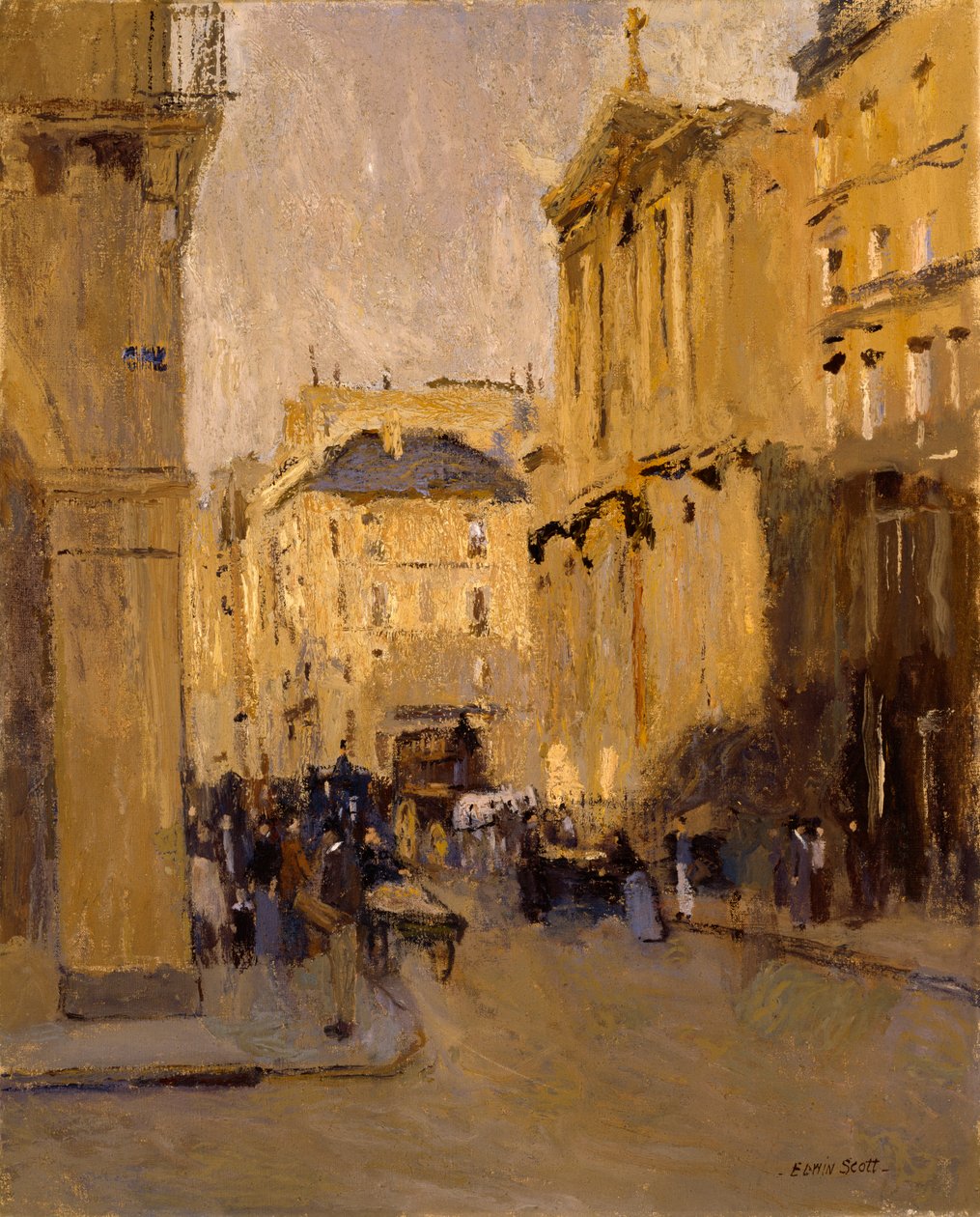 Saint Roche, Rue Saint Honore, n.d. by Frank Edwin Scott