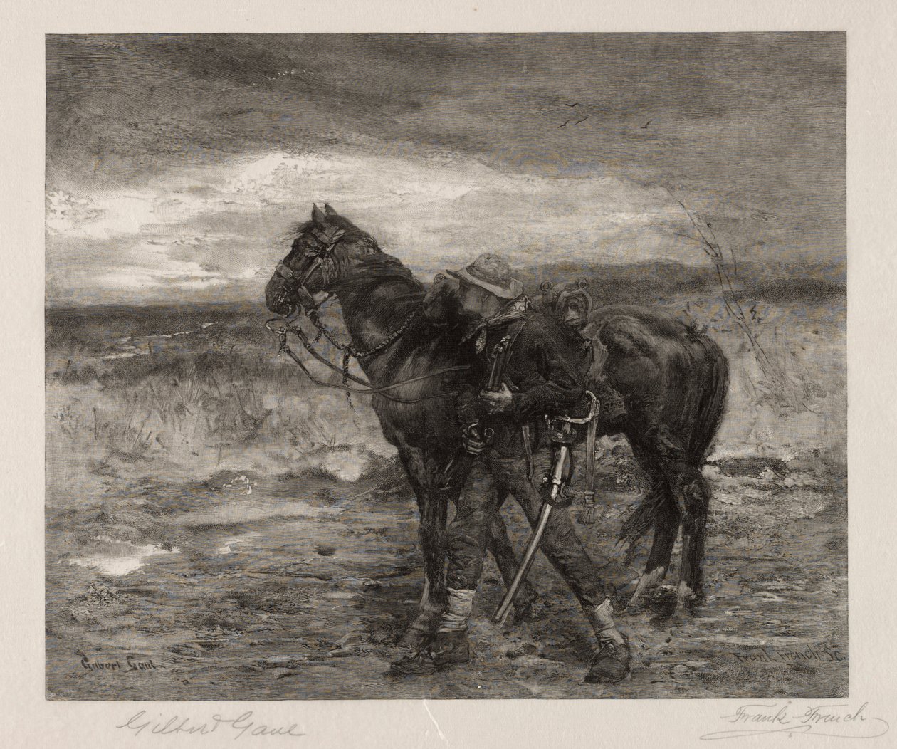 Düşmanın Ülkesinde, 1887. by Frank French