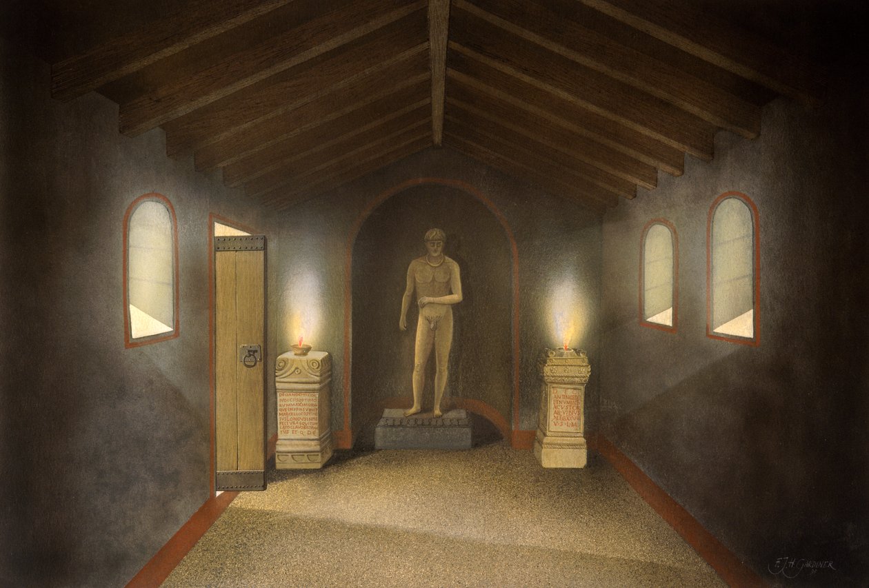 Benwell Roma Tapınağı, 2. yüzyıl, 1990-2010 by Frank Gardiner