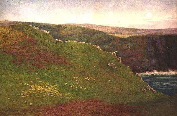 Cornwall Sahilinde Görüntüle by Frank Goodwin