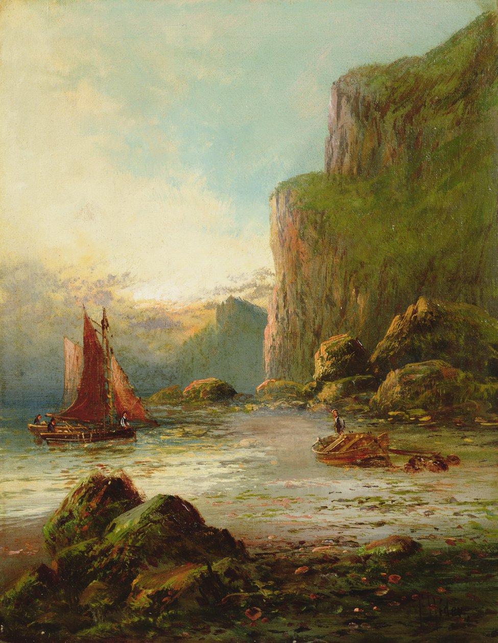 Dawlish yakınlarında, Güney Devon by Frank Hider