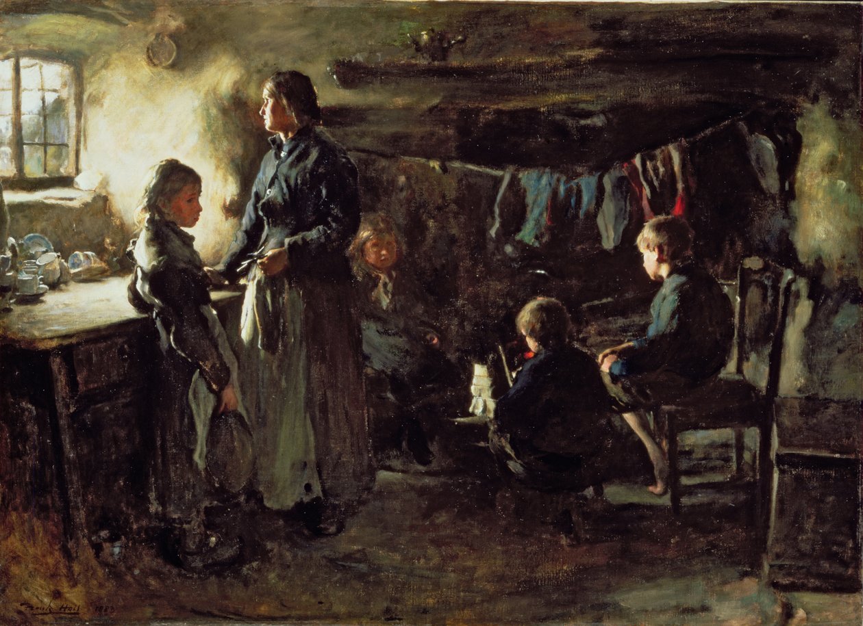 Umut, 1883 by Frank Holl