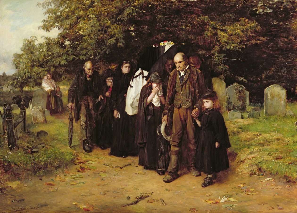 Ben Diriliş ve Hayat ya da Köy Cenazesiyim by Frank Holl