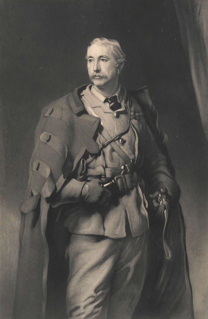 Sir Garnet Wolseley, 1884 (fotogravür) by Frank Holl
