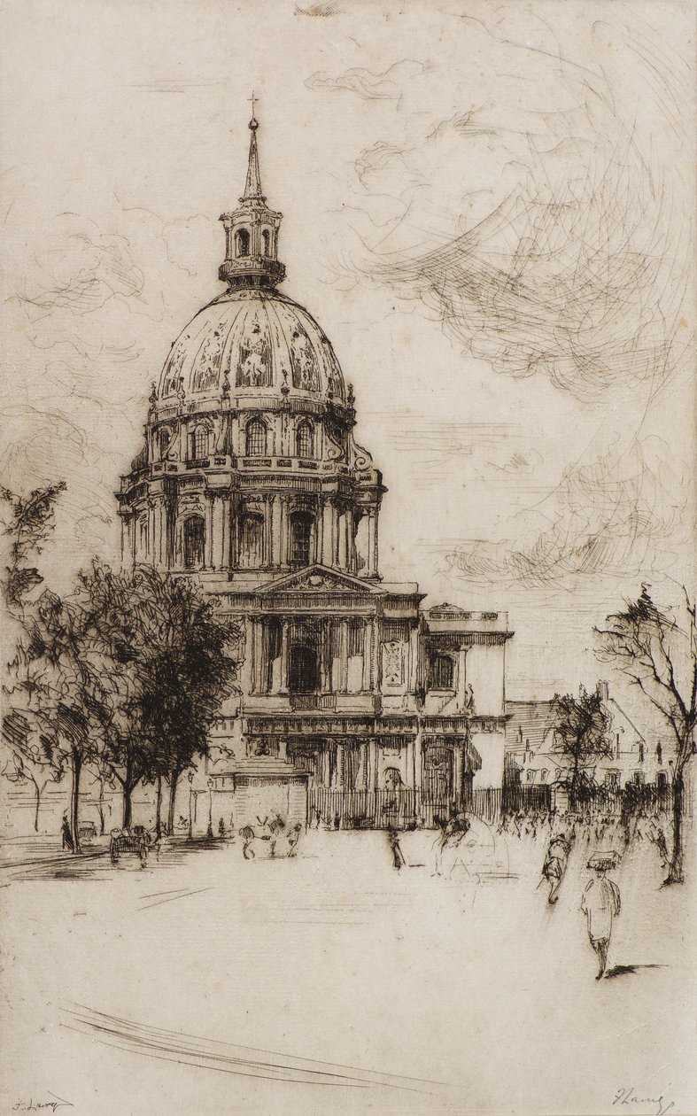 Les Invalides, Paris by Frank Laing