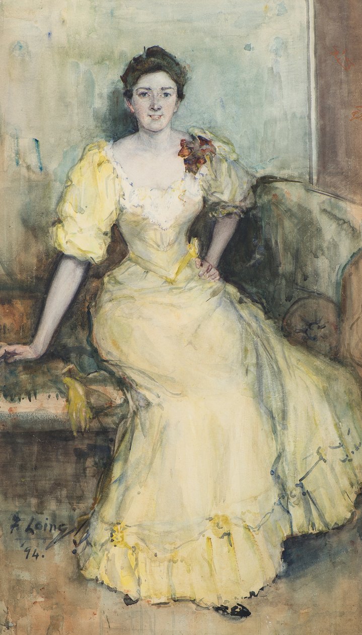 sarı kız by Frank Laing
