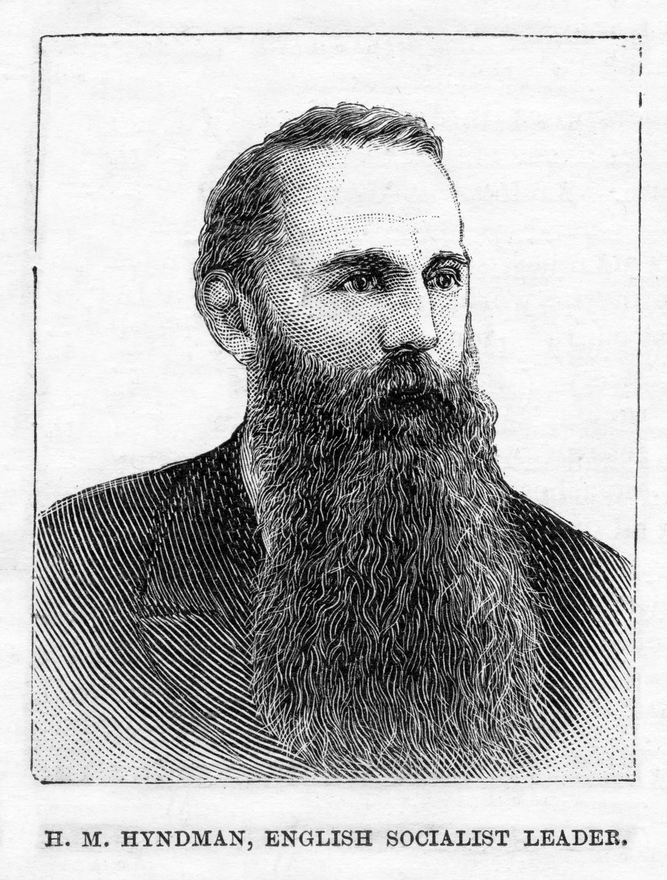 H.M. Hyndman, ilk İngiliz Sosyalist siyasi partisinin kurucusu, 