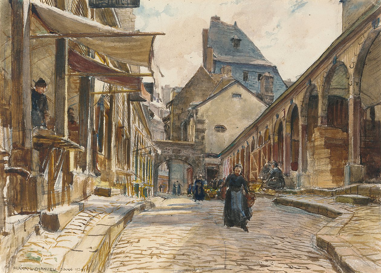 Pazar Günü, Dinan by Frank Lewis Emanuel