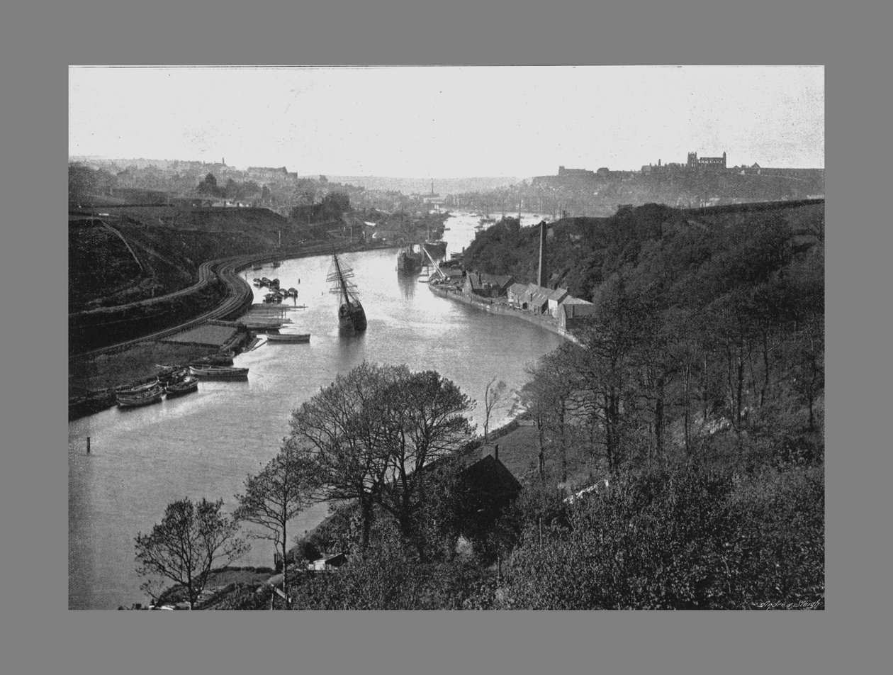 Whitby, Larpool'dan, c1900 by Frank Meadow Sutcliffe