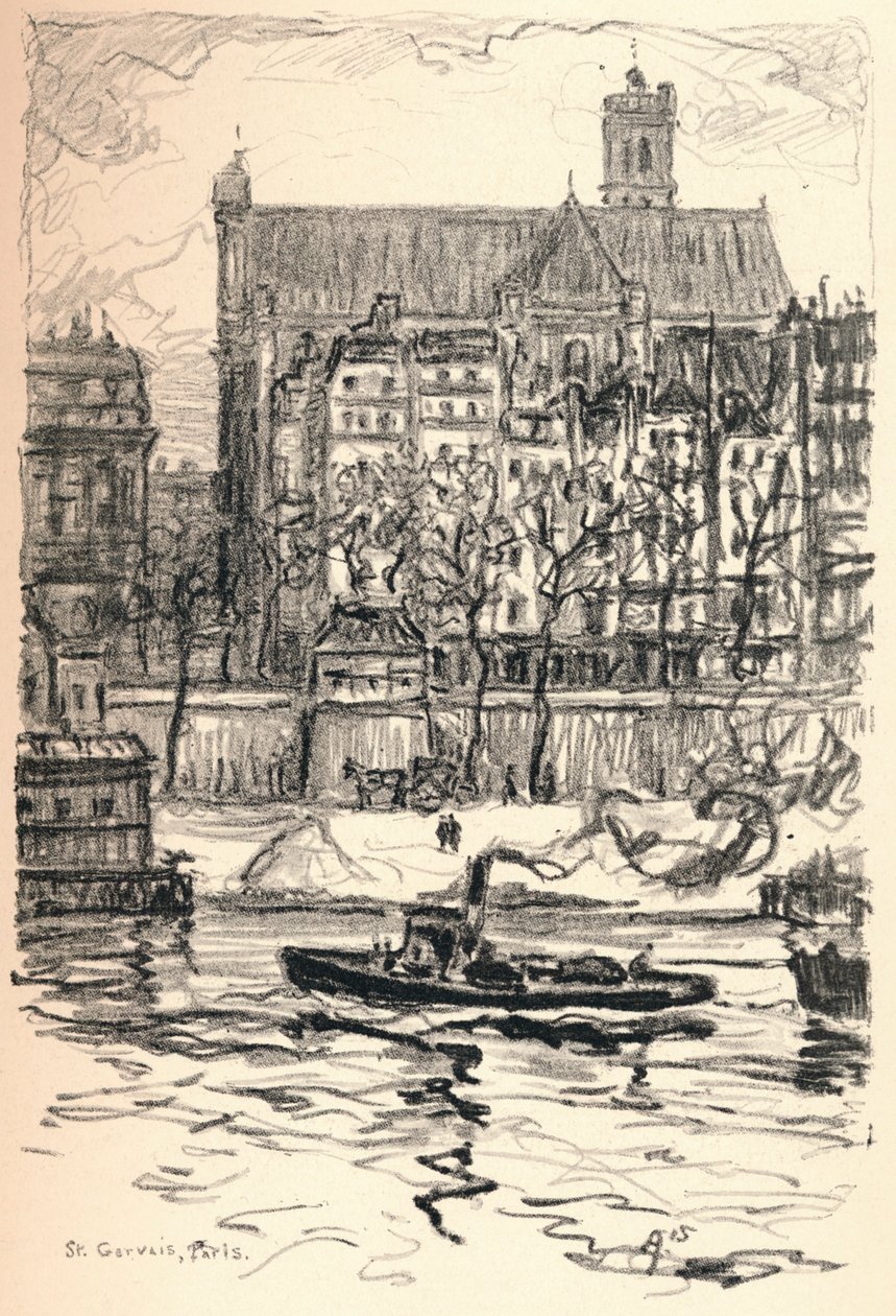 Saint-Gervais, 1915 by Frank Milton Armington