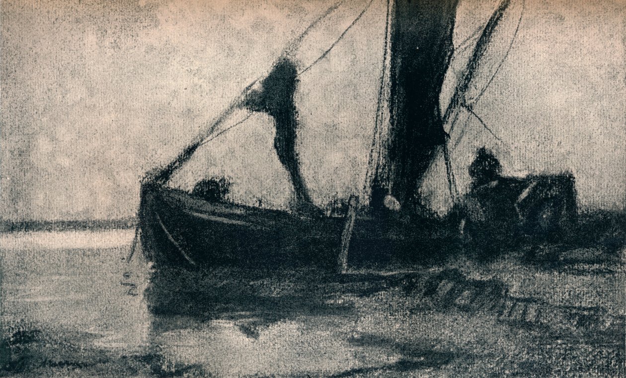 Mavnayı Yükleme, 19. yüzyıl by Frank Mura